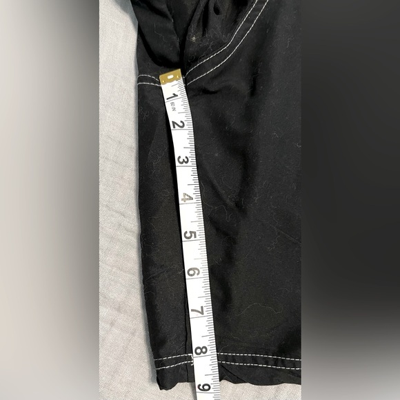 Swimsuits For All Contrast Trim Long Board-short,Black w White trim,Women’s 20W - Picture 8 of 9